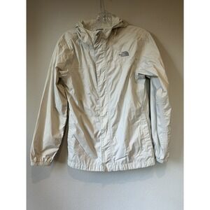 The North Face‎ HyVent Jacket In Soft White Color Sz XL